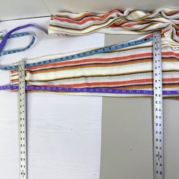 Rip Curl Classic Surf Joggers Womens Sz XS Multi Stripe Drawstring Beach Pants - Picture 7 of 12